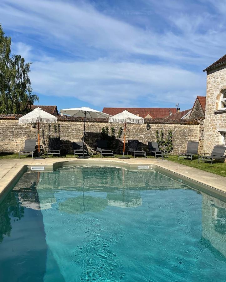 La Closerie De Gigny Maison Templiere Avec Piscine,Jacuzzi Ngoại thất bức ảnh